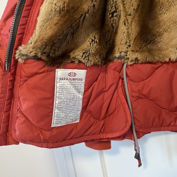 Parajumpers Women's Denali Jacket XS Red NWOT - Picture 6 of 11